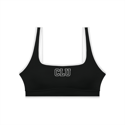 Basic 4 Cal Lutheran Women's Color Block Yoga Sports Bra