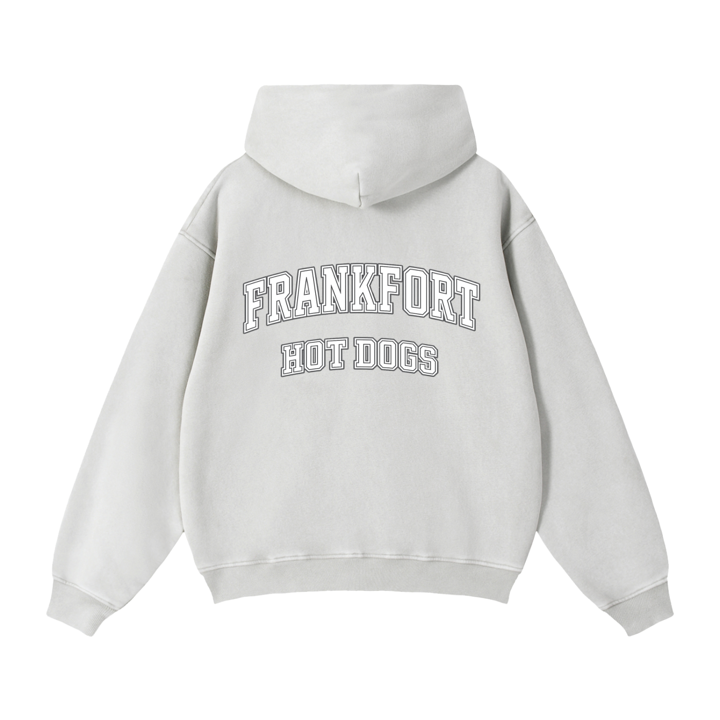 Zip-Through Boxy Fleece Hoodie