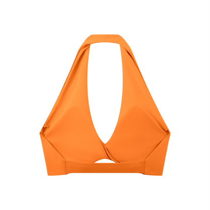 Strive Pleated Halter Sports Bra
