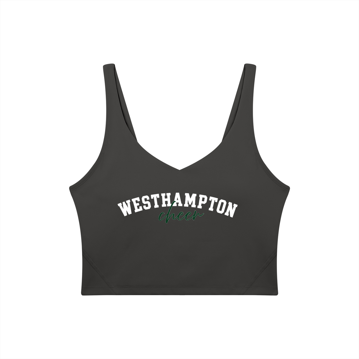 Cursive Westhampton Women's V-Neck Yoga Sports Bra