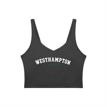 Cursive Westhampton Women's V-Neck Yoga Sports Bra