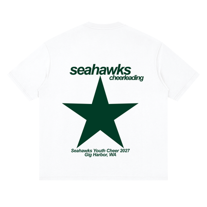 Big Star Seahawks Oversized Drop Shoulder T-Shirt