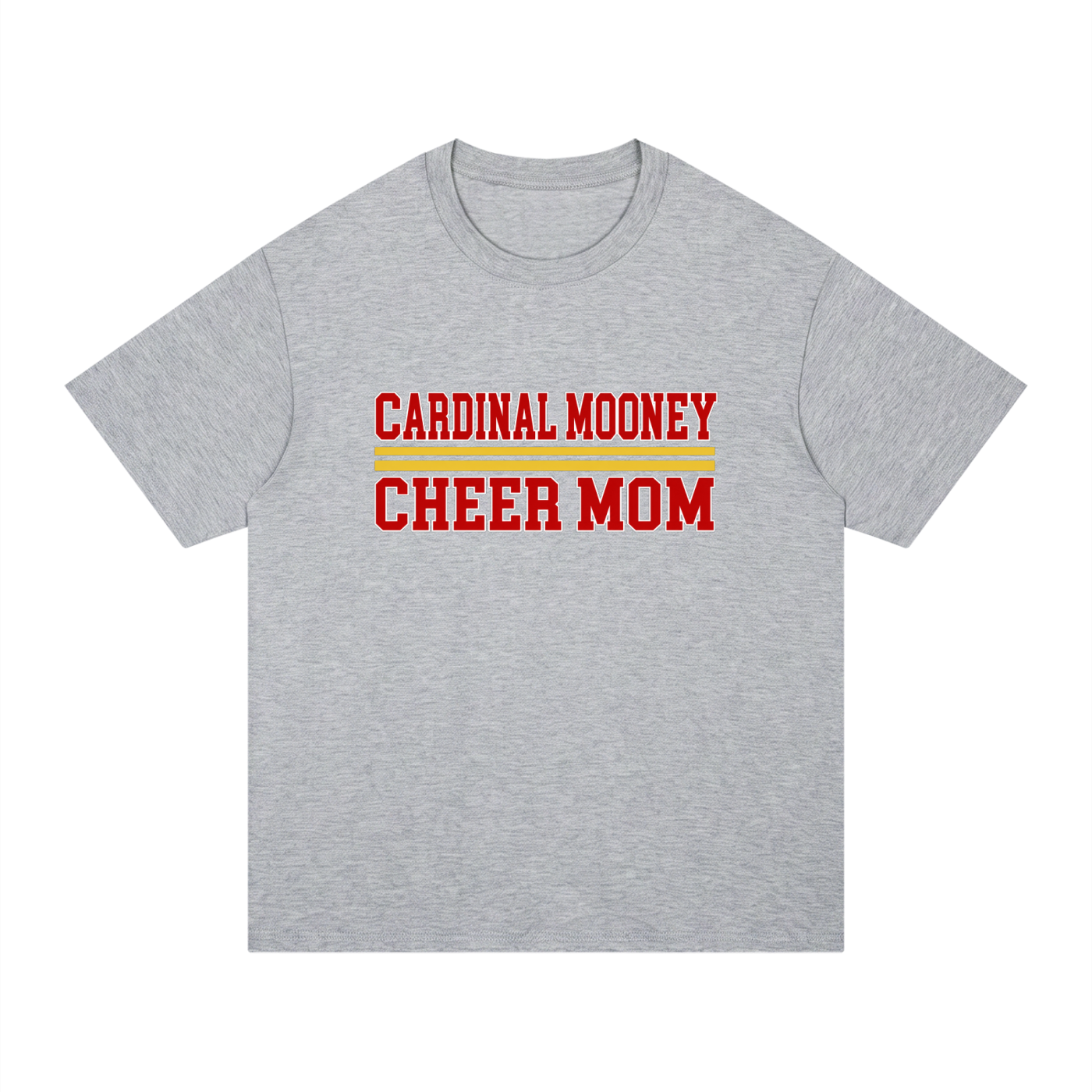 Mom Cardinal Mooney Unisex Regular Fit Cotton T-Shirt