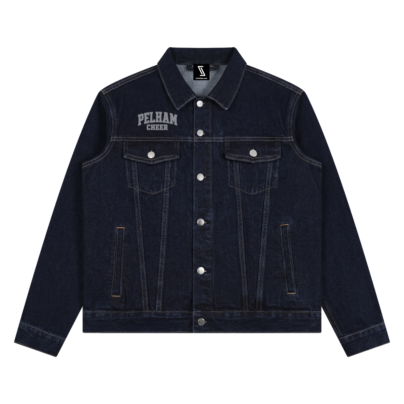 Unisex Vintage Wash Denim Jacket