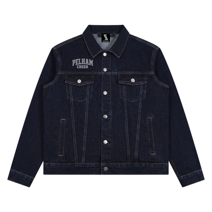 Unisex Vintage Wash Denim Jacket