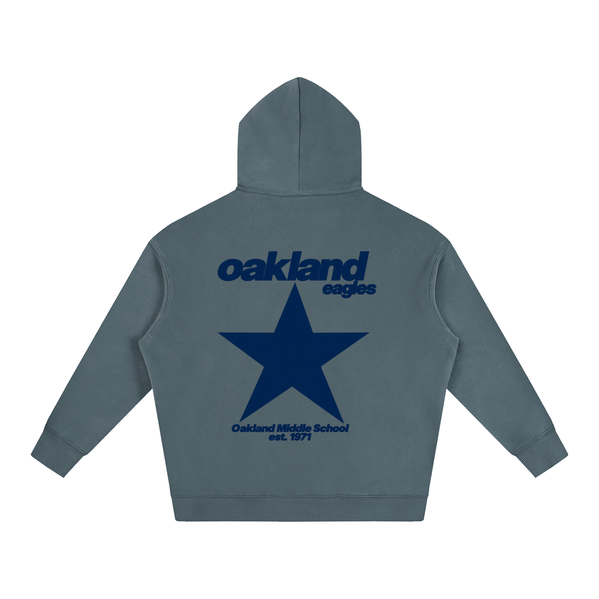 Big Star Oakland Middle Oversize Fleeced Hoodie