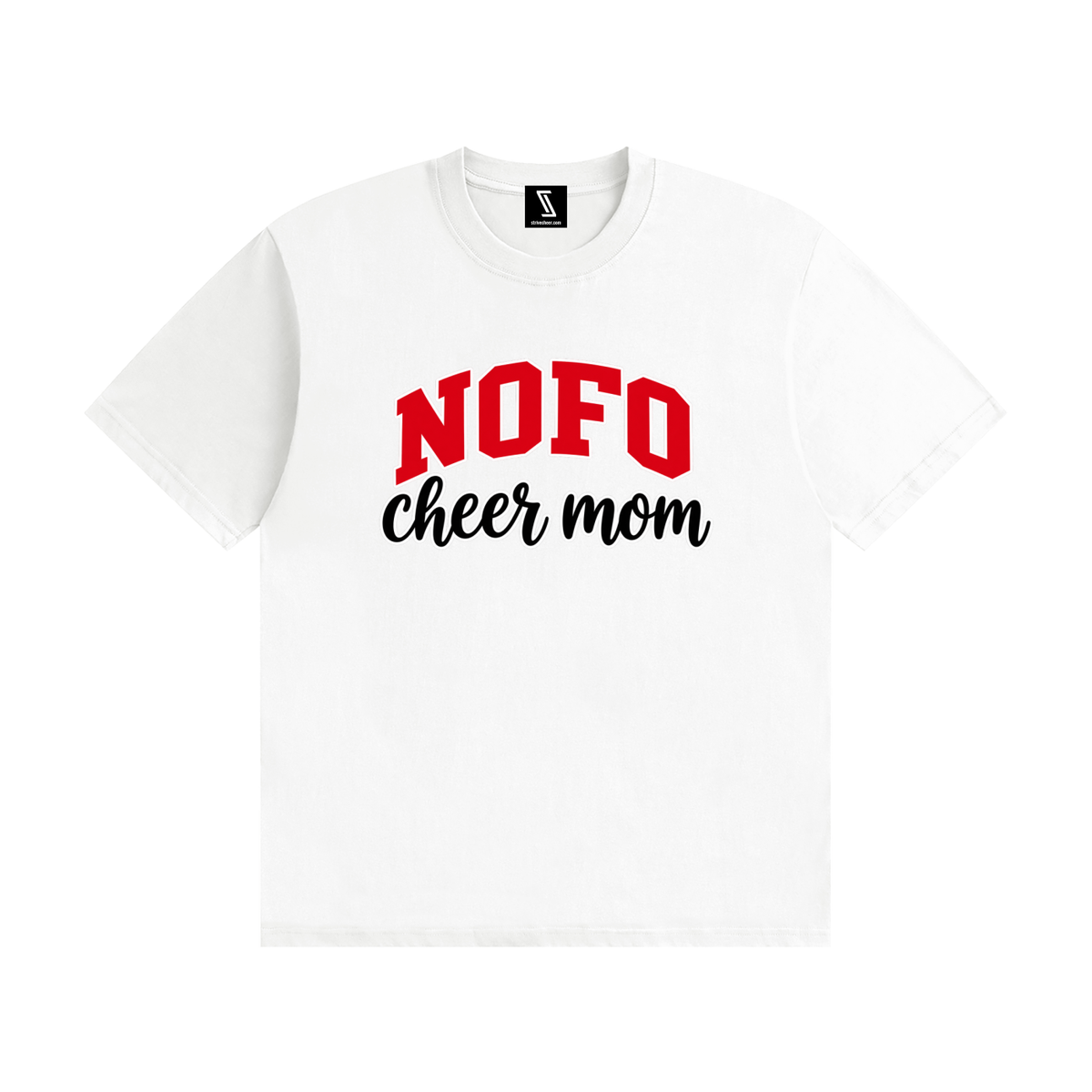 Cheer Mom North Fork Unisex Seamless Cotton T-Shirt
