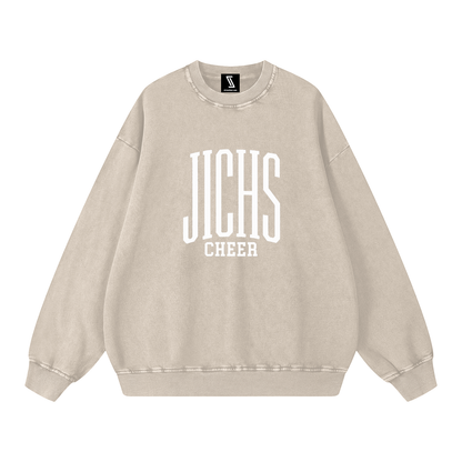 Basic 3 James Island Snow Washed Oversized Sweatshirt