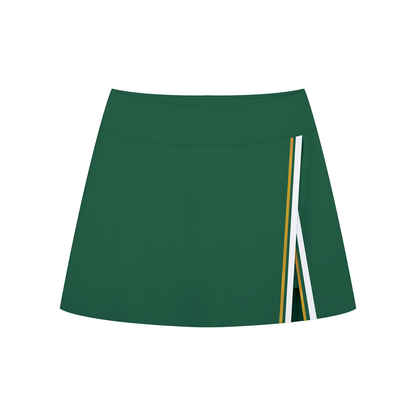 Strive Contrast Panel Slit Skirt