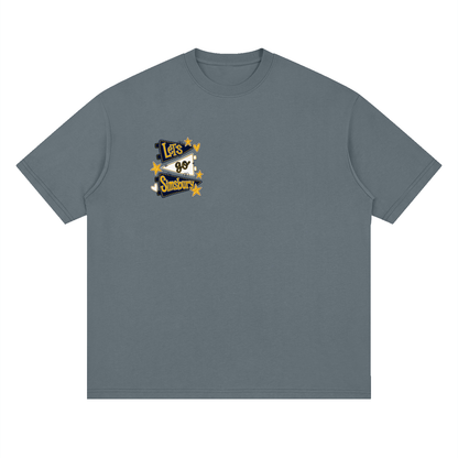 Lets Go Simsbury Oversized Drop Shoulder T-Shirt