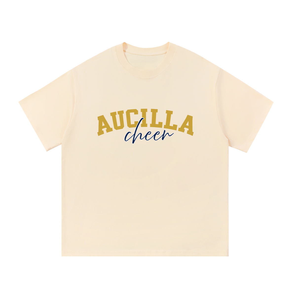Cursive Aucilla Essential Cotton T-Shirt