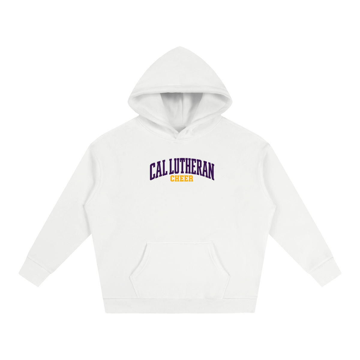 Basic 1 Cal Lutheran Oversize Fleeced Hoodie