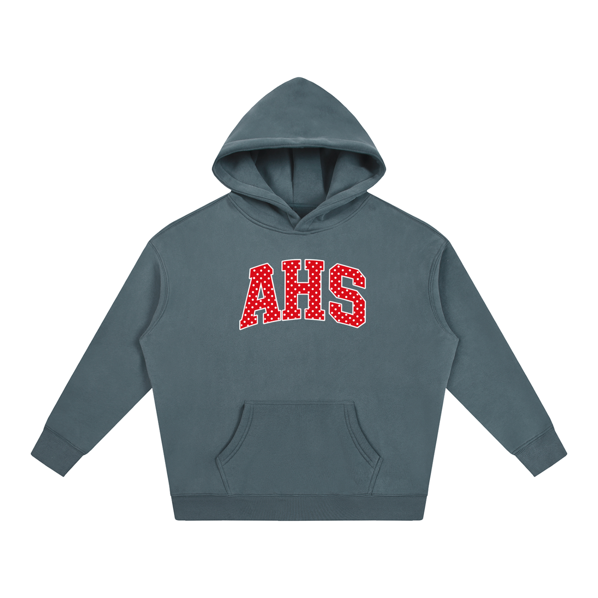 Polka Dot Artesia Oversize Fleeced Hoodie