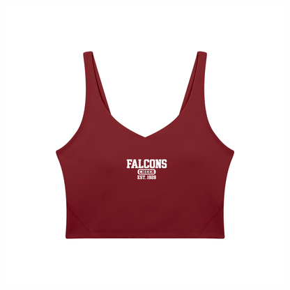 Old School Fitch Women's V-Neck Yoga Sports Bra