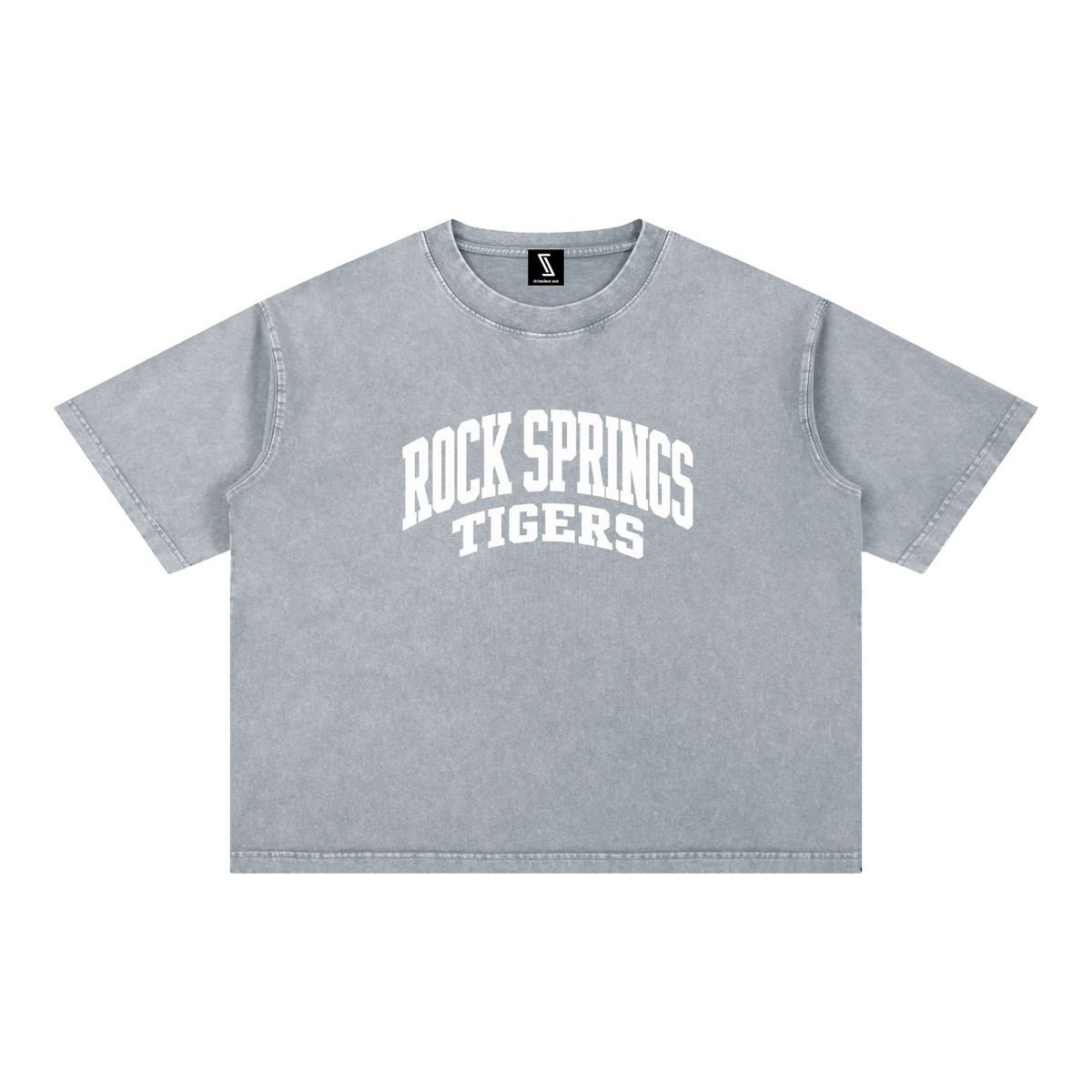 Mineral Wash Boxy Cotton T-Shirt