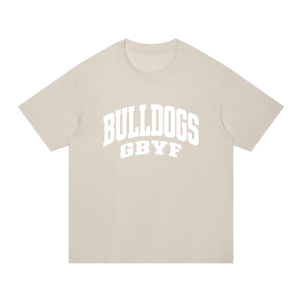 Basic 2 White Green Bulldogs Unisex Regular Fit Cotton T-Shirt