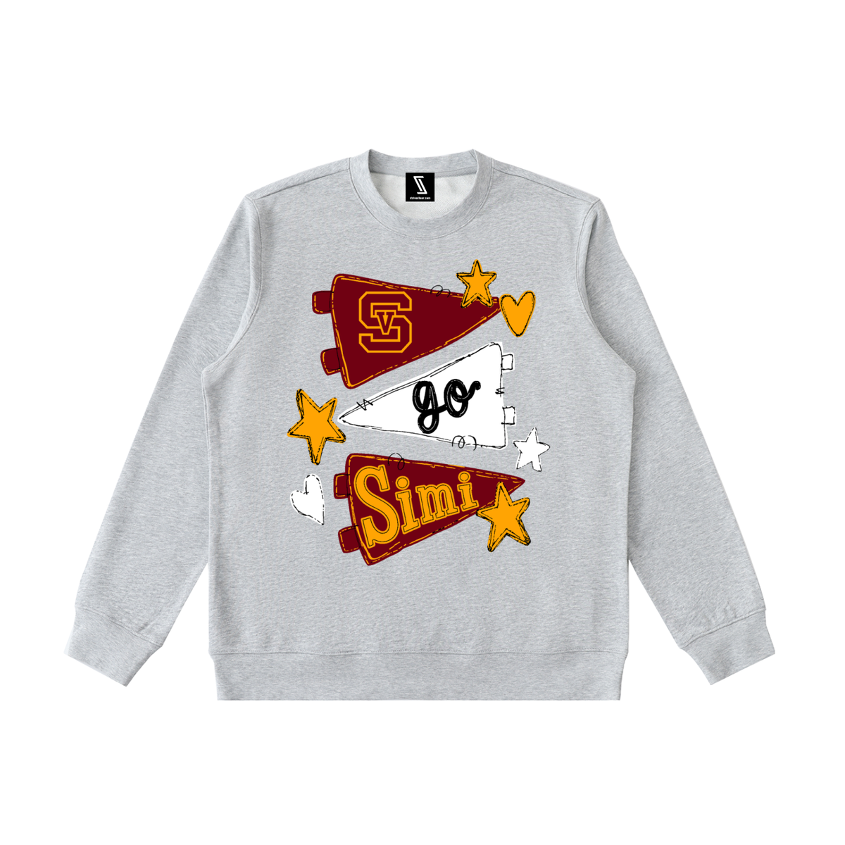 Lets Go Simi Valley Essential Heavyweight Crewneck Sweatshirt