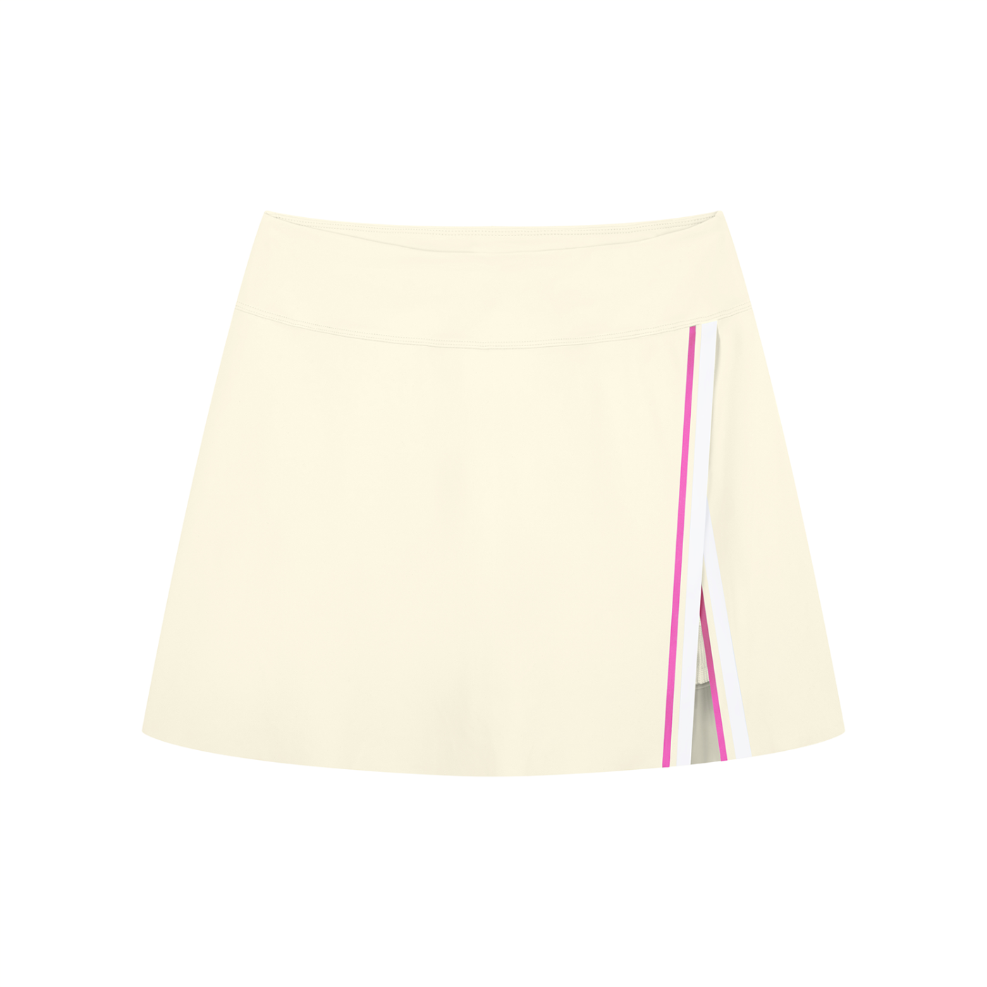 Strive Contrast Panel Slit Skirt