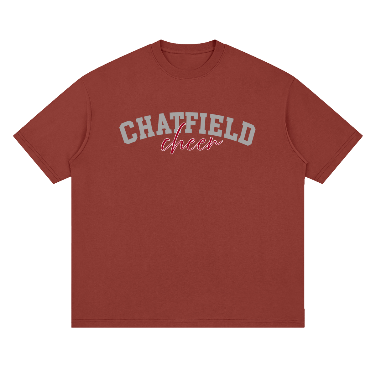 Cursive Chatfield Oversized Drop Shoulder T-Shirt