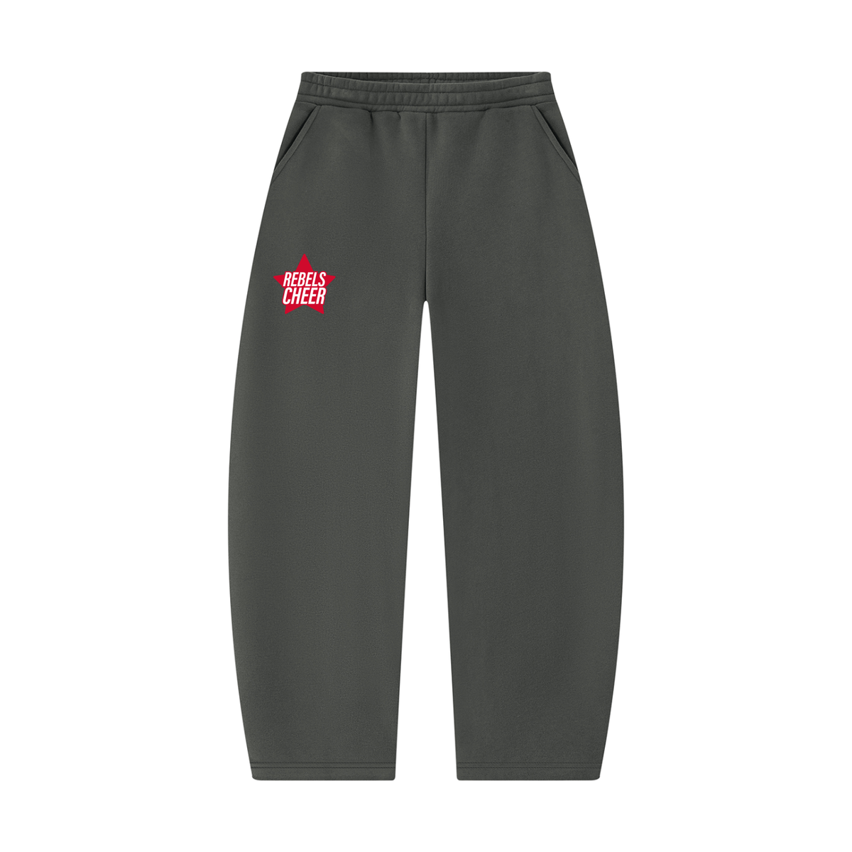 Unisex Barrel Leg Sweatpants