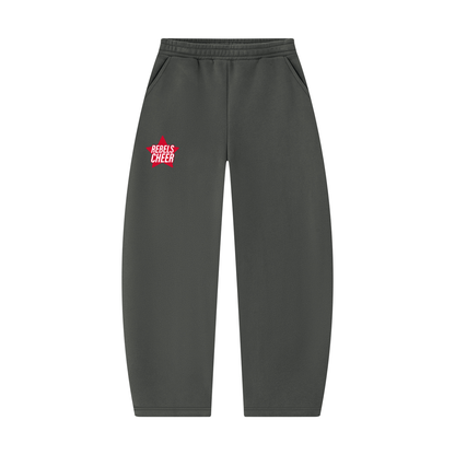 Unisex Barrel Leg Sweatpants