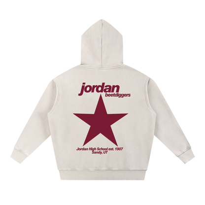 Big Star Jordan Snow Wash Fleece Oversize Hoodie