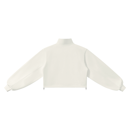 Women’s Mock-Neck Quarter-Zip Sweatshirt