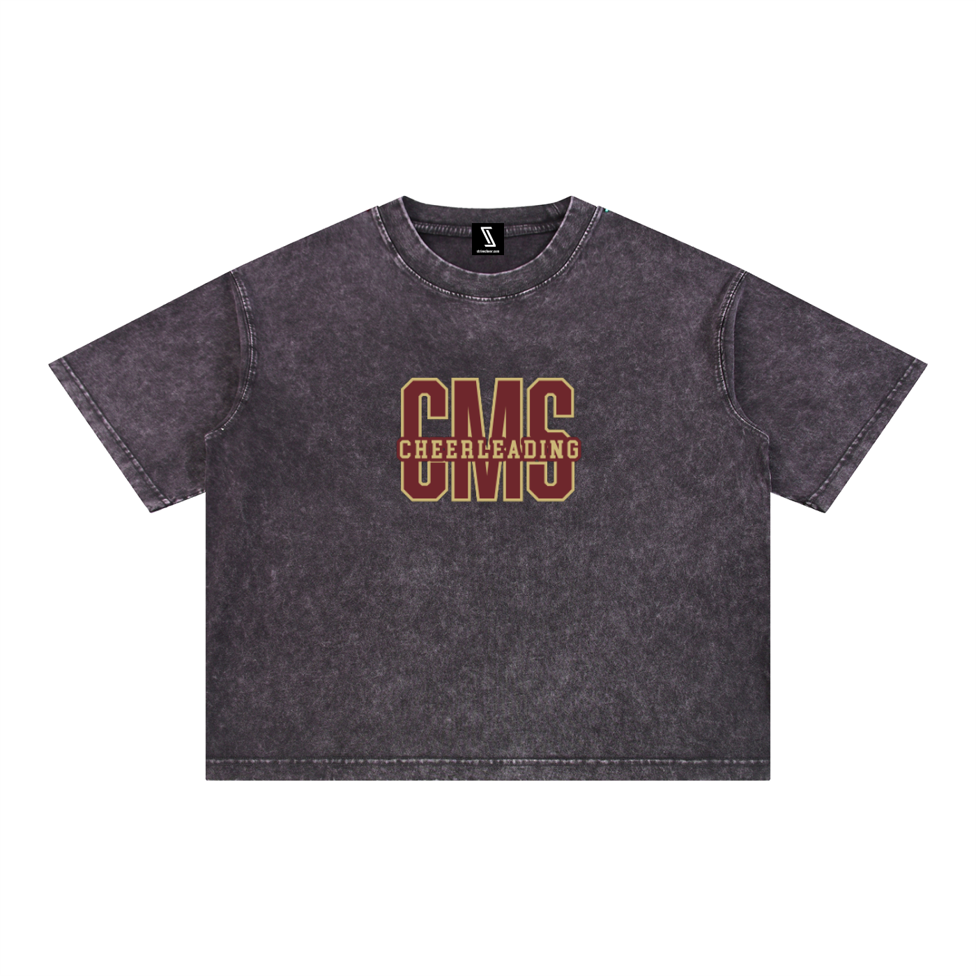 Mineral Wash Boxy Cotton T-Shirt