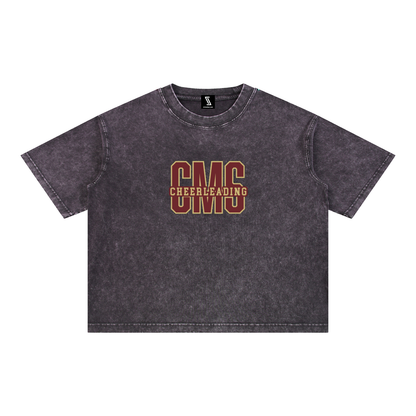 Mineral Wash Boxy Cotton T-Shirt