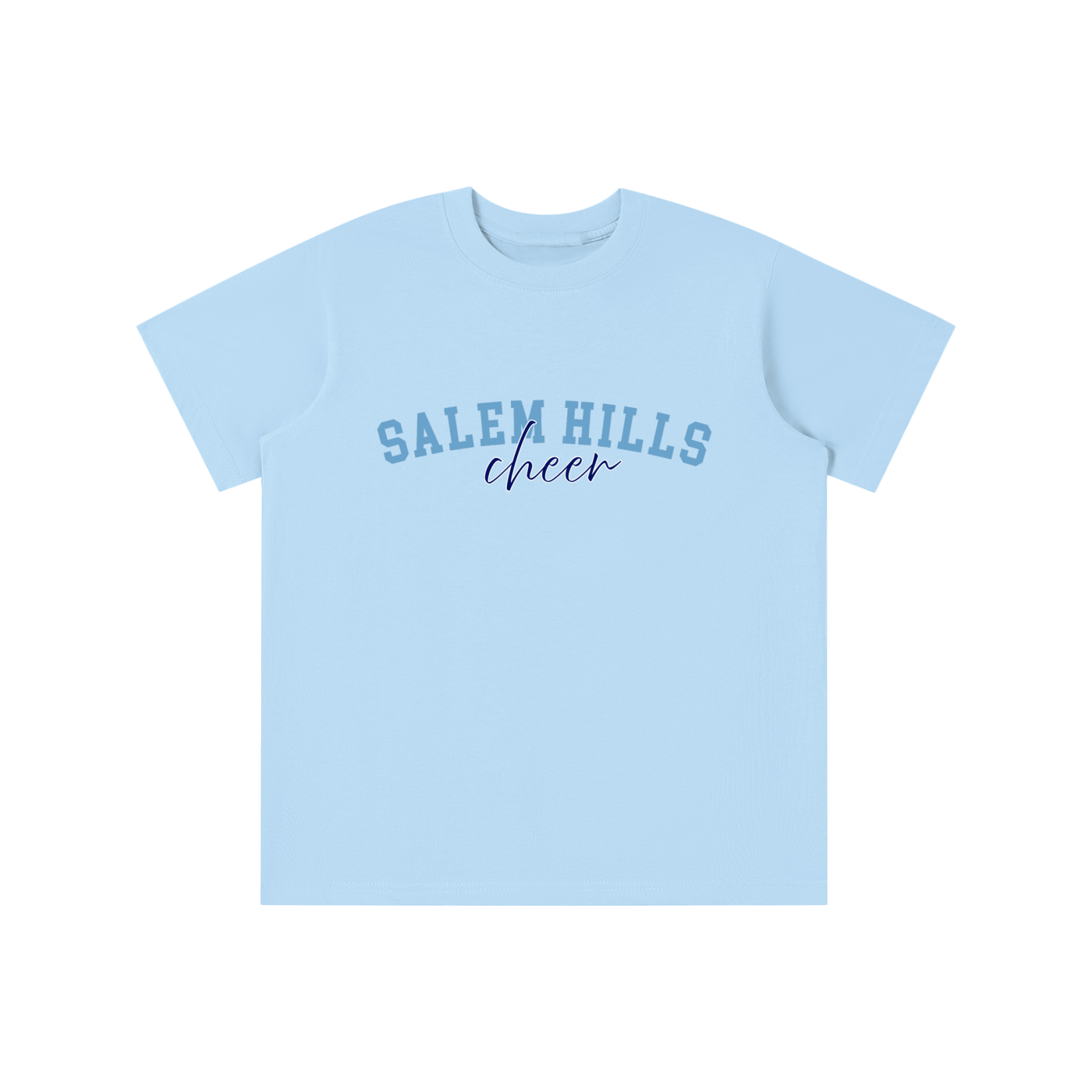 Salem Hills Cursive Cheer Kids' T-shirt