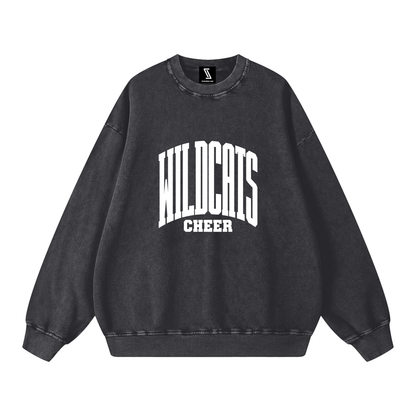 Basic 3 Gladeville Snow Washed Oversized Sweatshirt