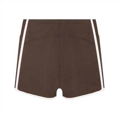 Strive High Rise Color Block Shorts