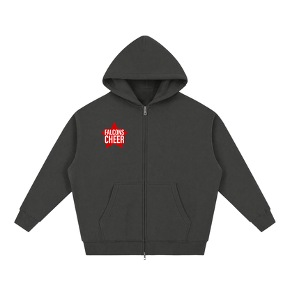 Star Fitch Essential Fleece Zip-Through Hoodie new