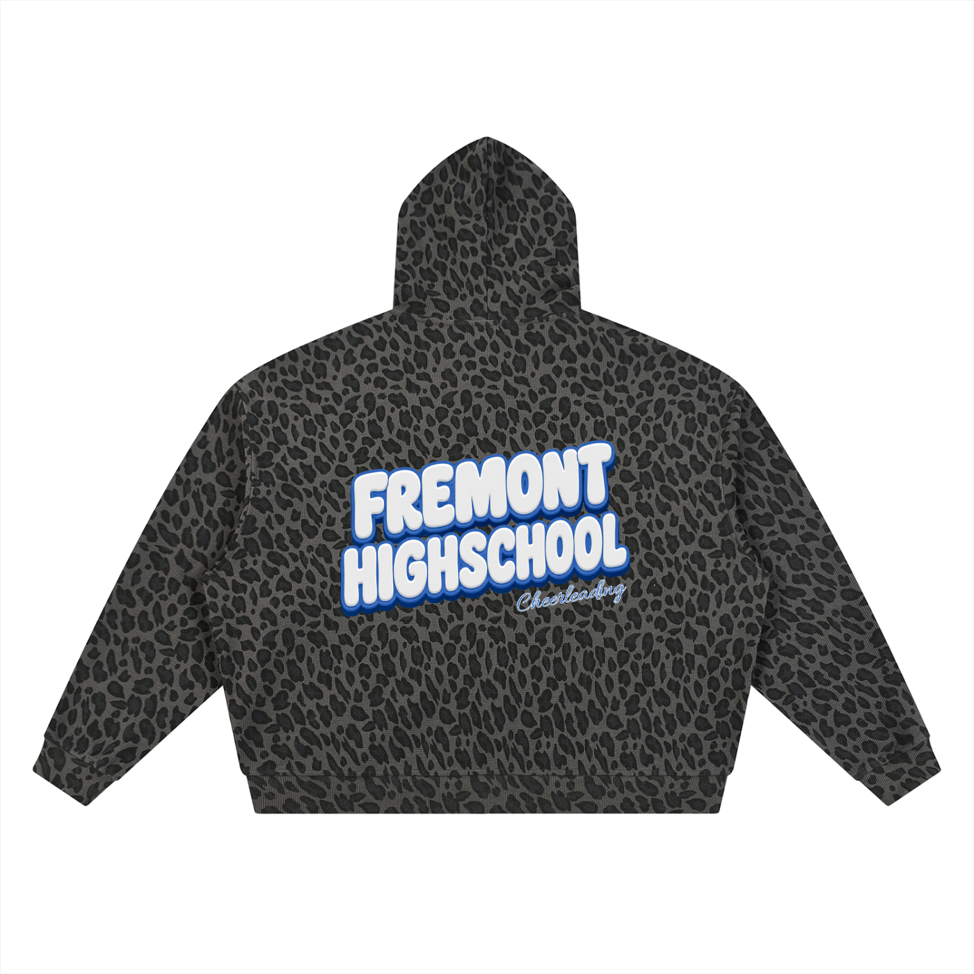 Leopard Print Full Zip Hoodie