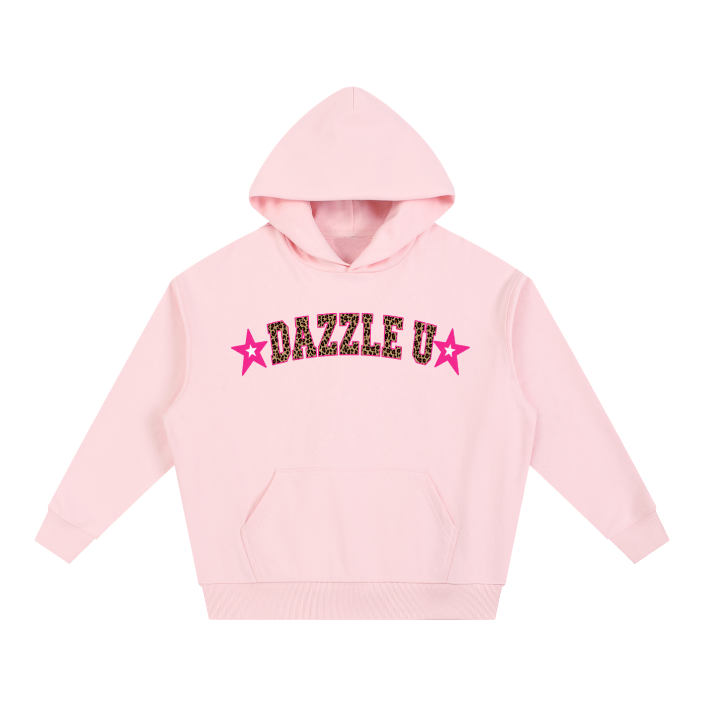 Leopard Heavyweight Drop-Shoulder Hoodie