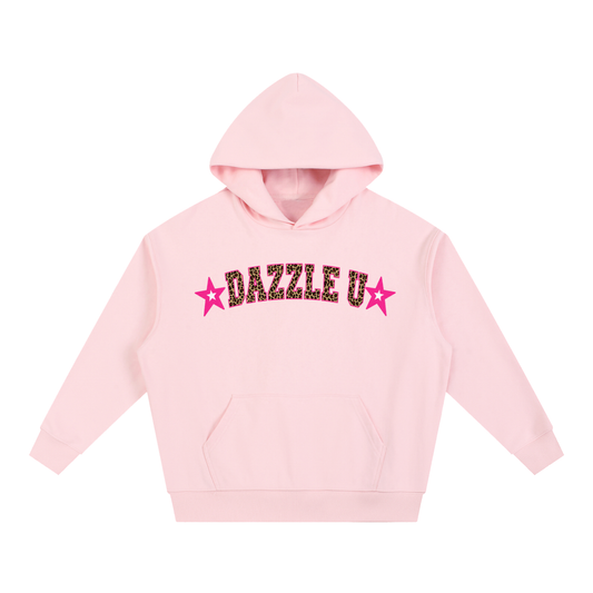 Leopard Heavyweight Drop-Shoulder Hoodie