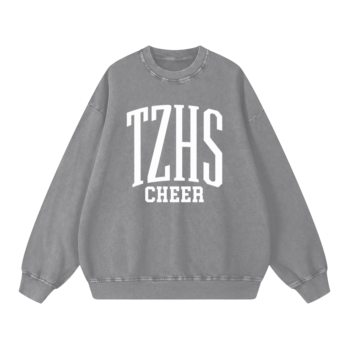 Basic 3 Tappan Zee Snow Washed Oversized Sweatshirt
