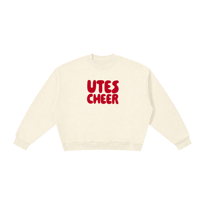 Squad Utes Boxy Fleece Crewneck Sweatshirt