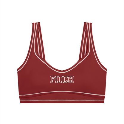 Women’s Topstitching Yoga Sports Bra