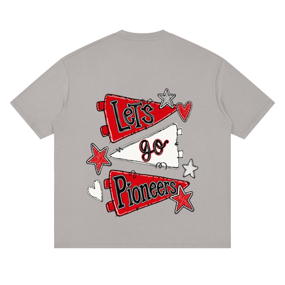 Lets Go Artesia Oversized Drop Shoulder T-Shirt