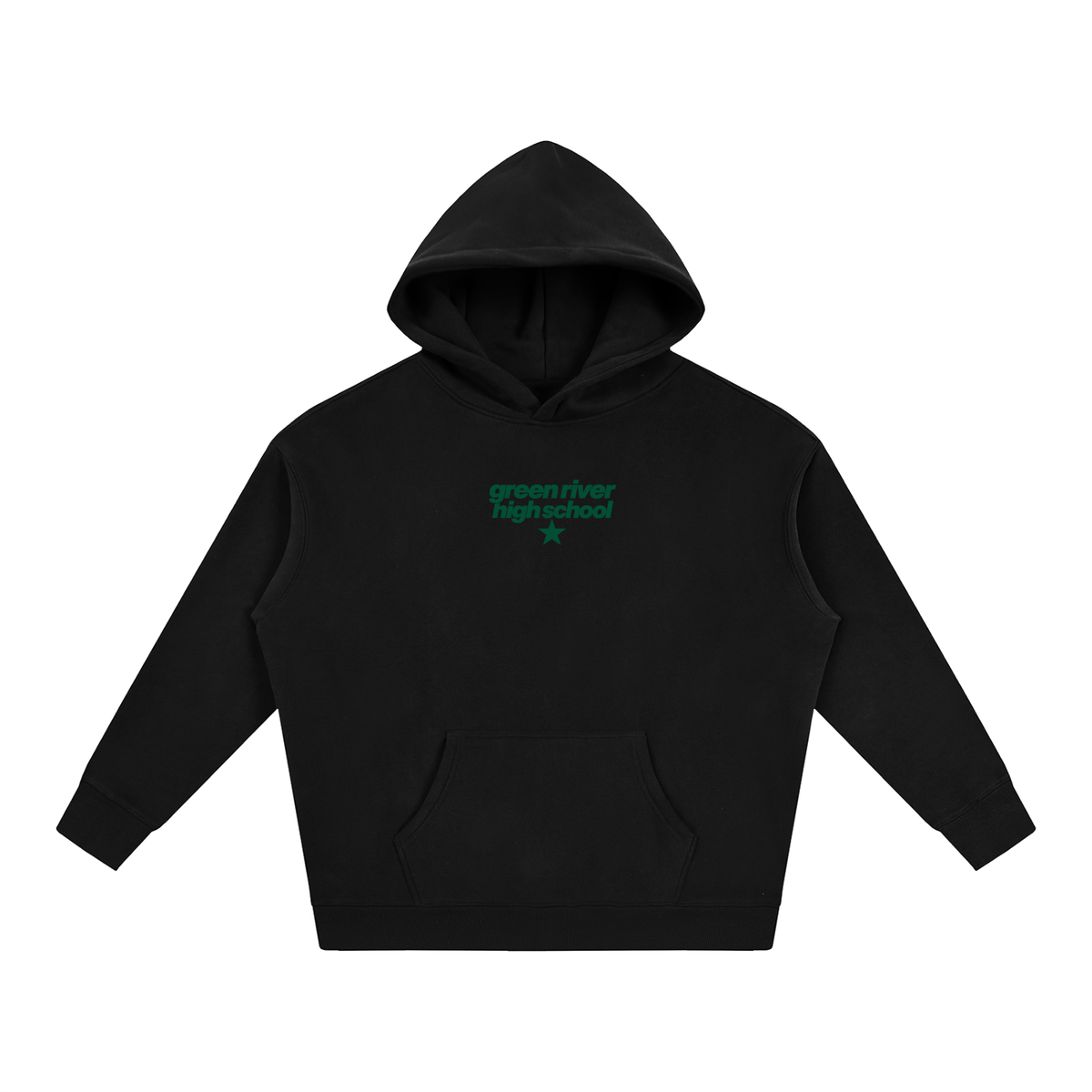 Big Star Green River Oversize Fleeced Hoodie