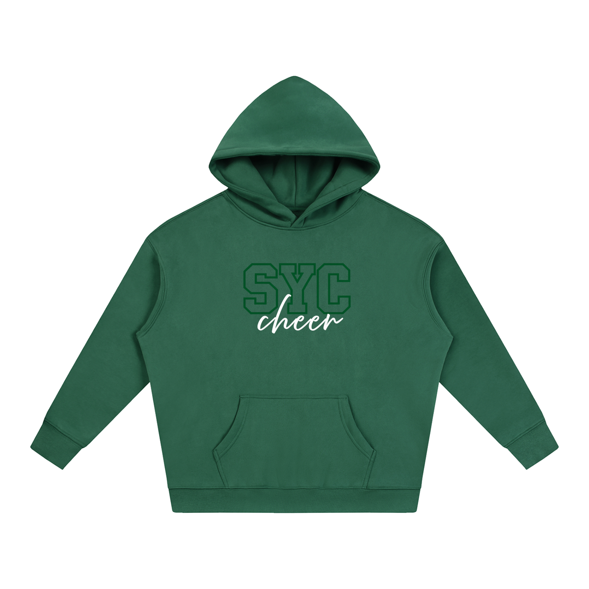 Cursive Front Seahawks Oversize Fleeced Hoodie