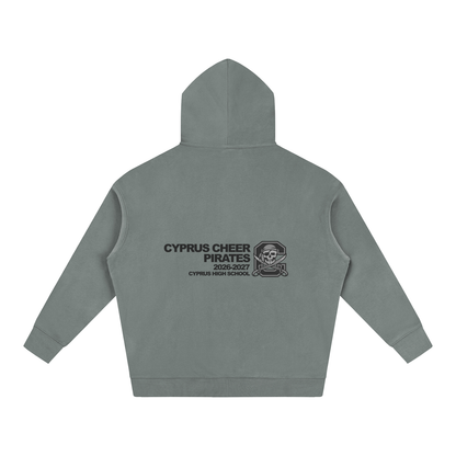Vector Star Front Cyprus Oversize Fleeced Hoodie