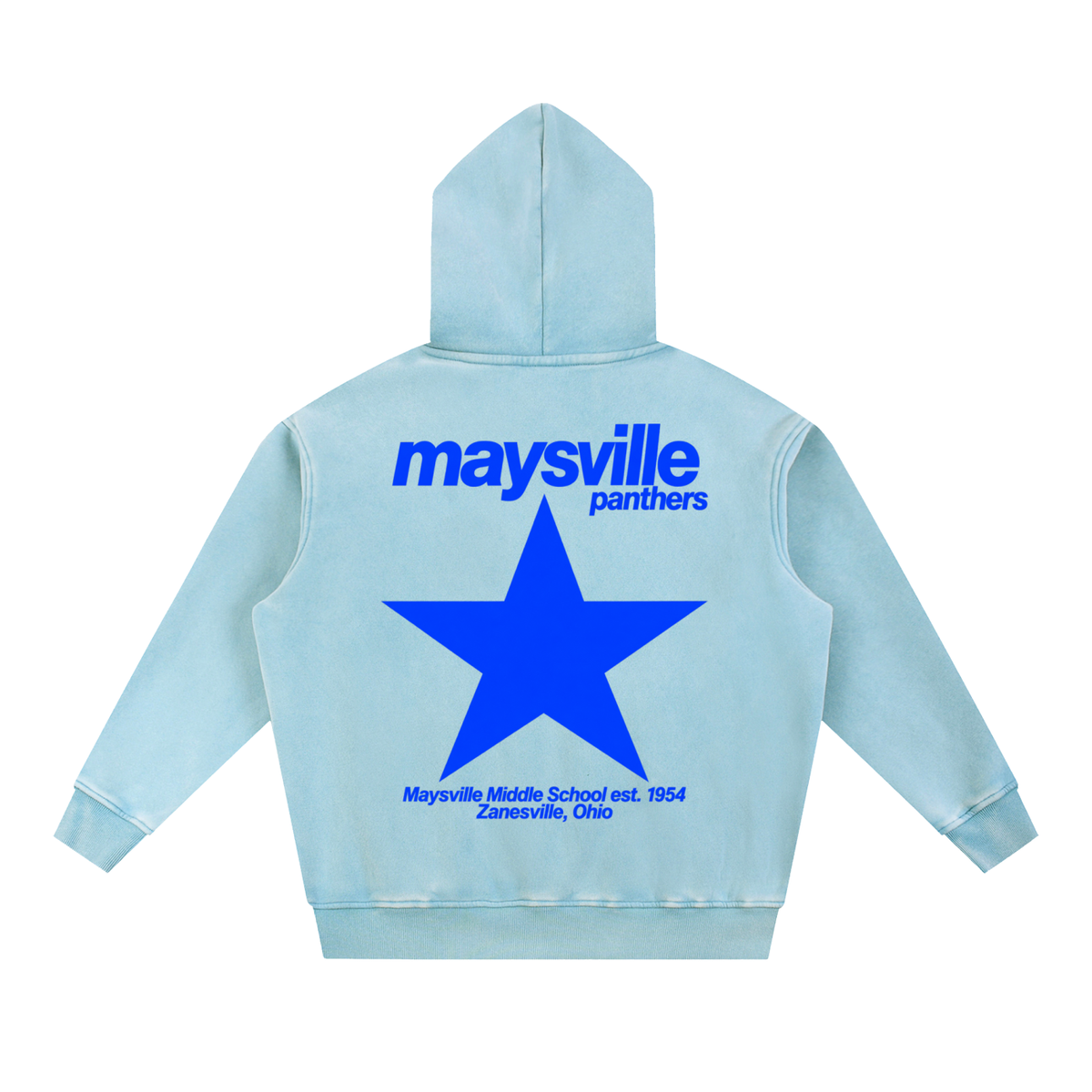 Big Star Maysville Snow Wash Fleece Oversize Hoodie
