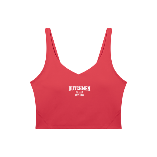 Old School Tappan Zee Women's V-Neck Yoga Sports Bra