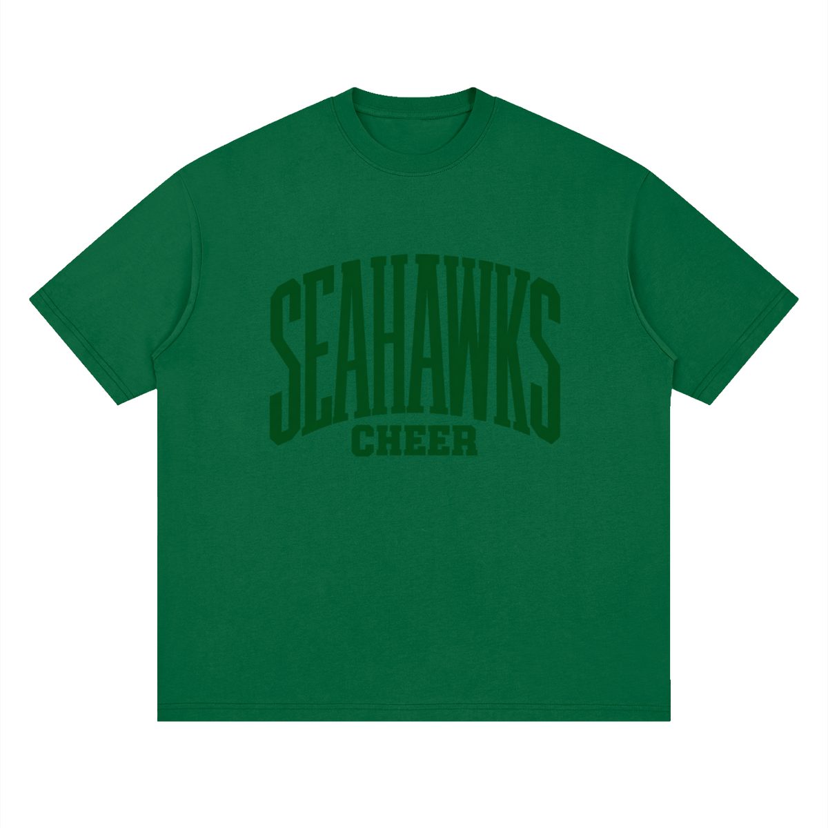 Basic 3 Seahawks Oversized Drop Shoulder T-Shirt