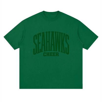 Basic 3 Seahawks Oversized Drop Shoulder T-Shirt