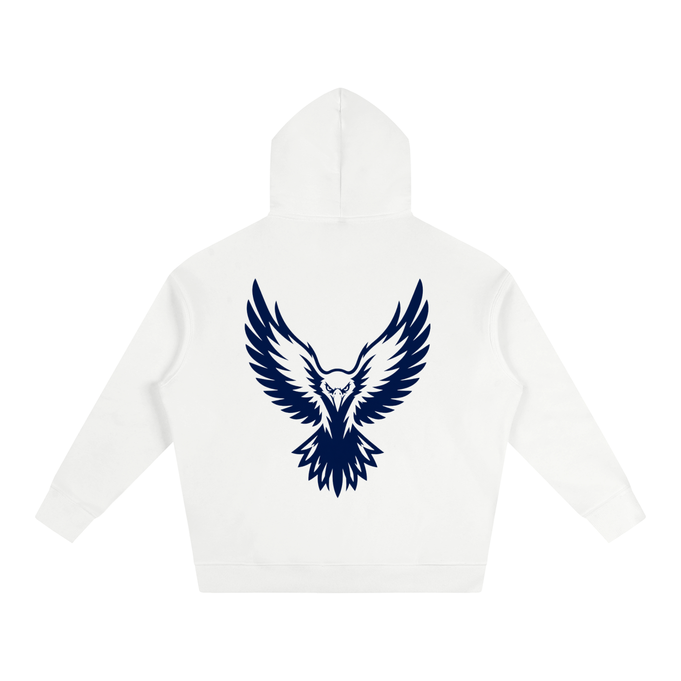 Hawk Graphic Oversize Hoodie