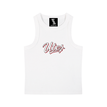 Neon Utes Snow Washed Tank Top