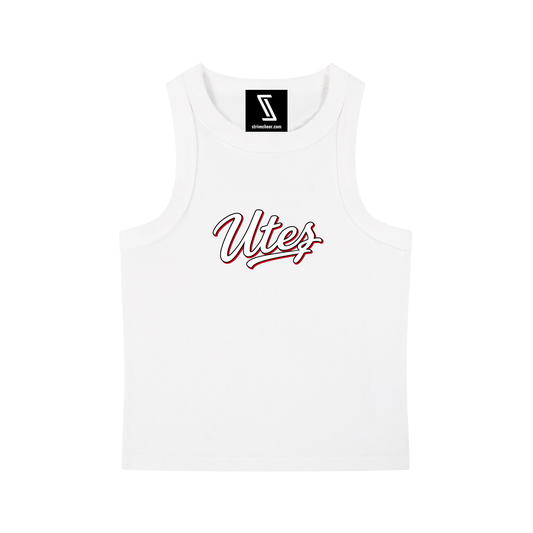 Neon Utes Snow Washed Tank Top